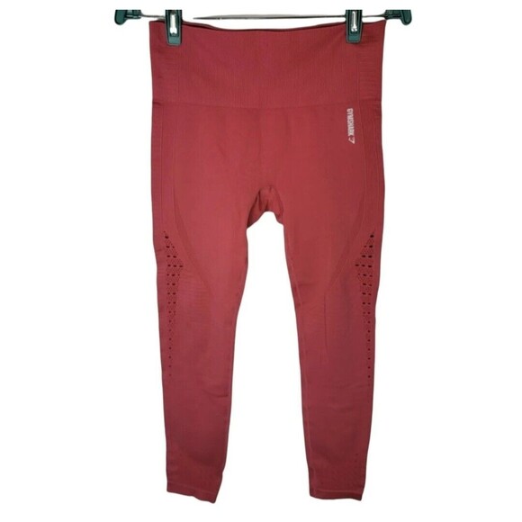 GYMSHARK Energy+ Seamless‎ Athletic Leggings   HIGH WAISTED MEDIUM - Picture 2 of 5